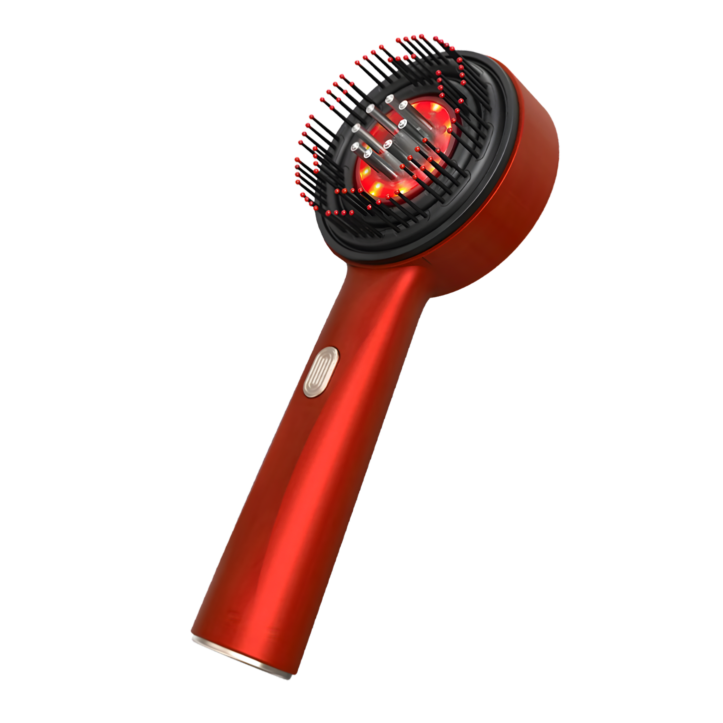 Cepillo Masajeador Anticaída Canaroa: Tratamiento LED 4 en 1 para el Crecimiento Capilar